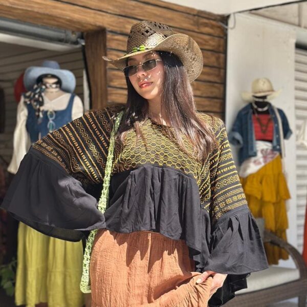 Blusa Cualli Negra