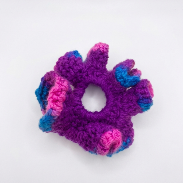 Scrunchie de Crochet