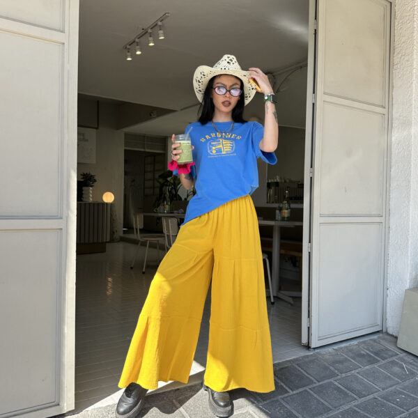 Pantalon Aura Amarillo