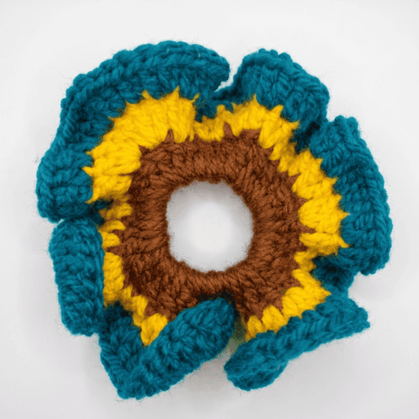 Scrunchie de Crochet