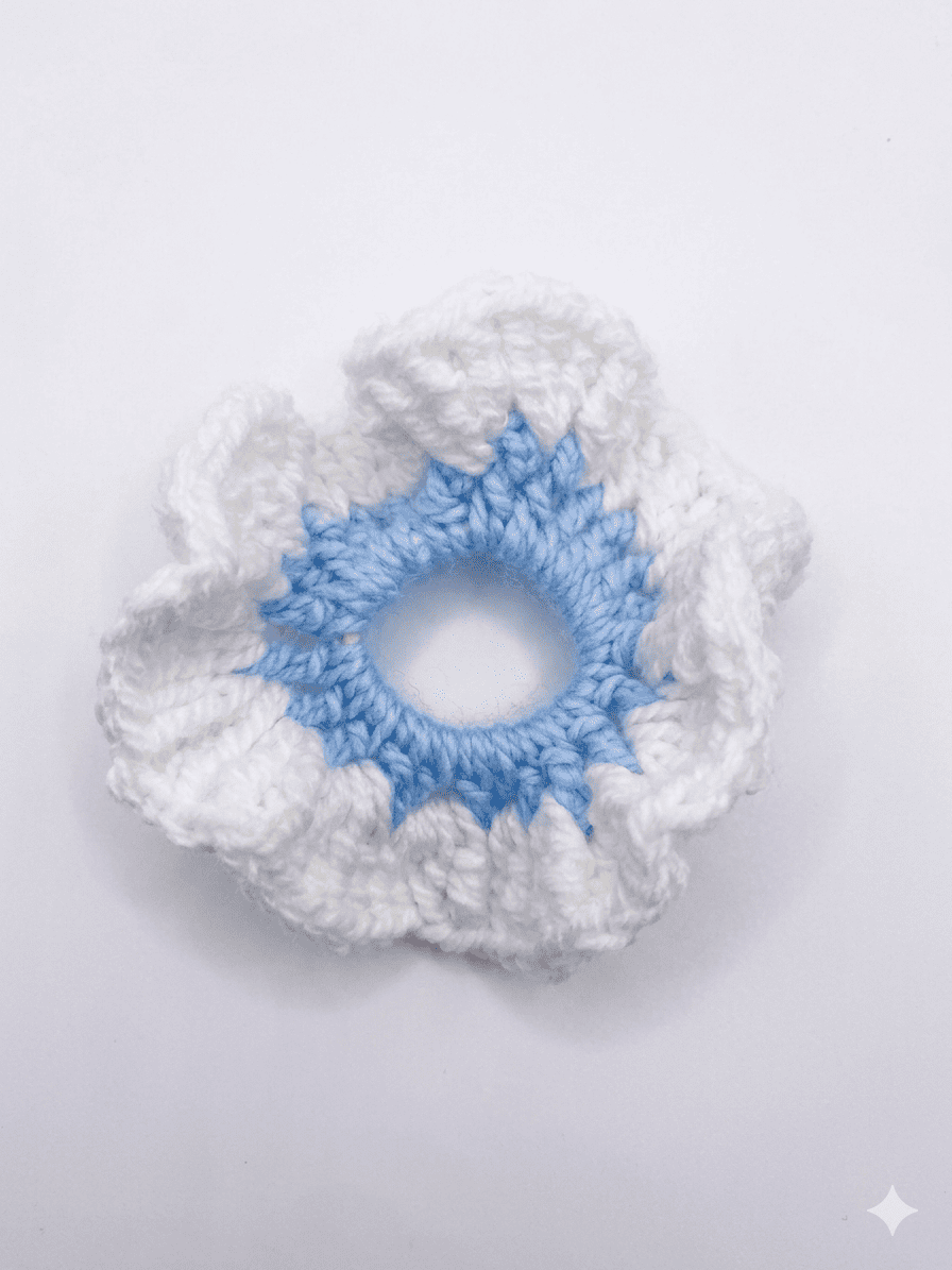 Scrunchie de Crochet