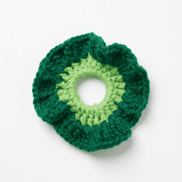Scrunchie de Crochet