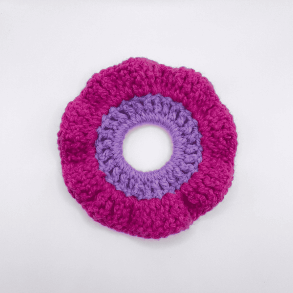Scrunchie de Crochet