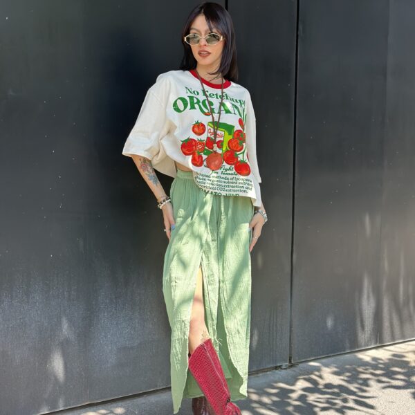 Pantalon Cuarzo Verde Sage