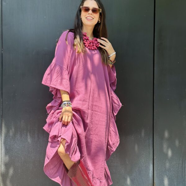 Vestido Himalaya Malva