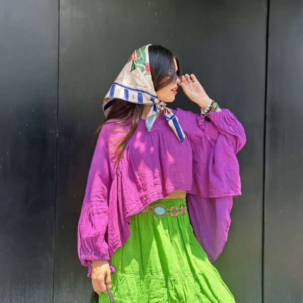 Blusa Luciérnaga Bugambilia