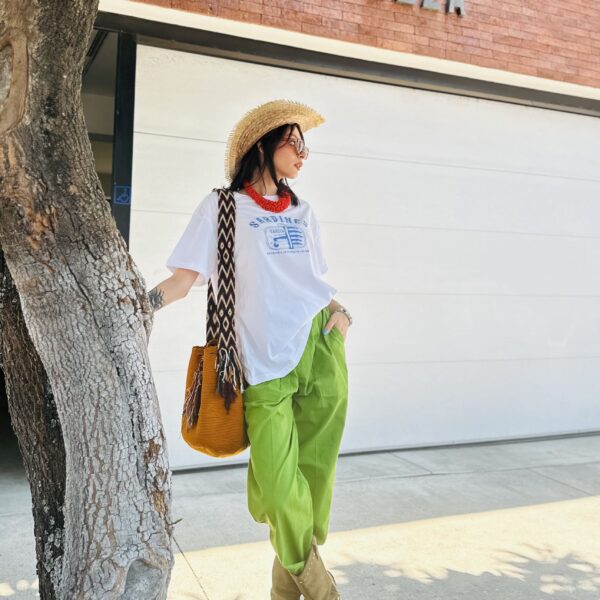 Pantalon Lua Verde Olivo