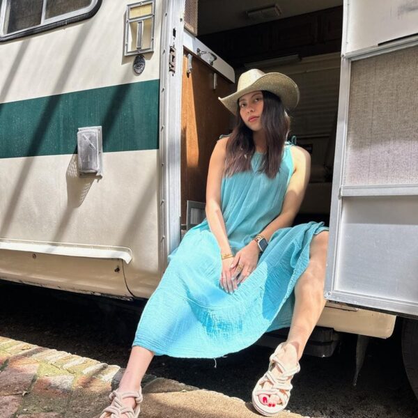 Vestido Grecia Aqua