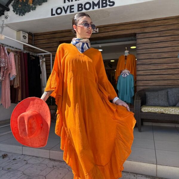 Vestido Himalaya Naranja