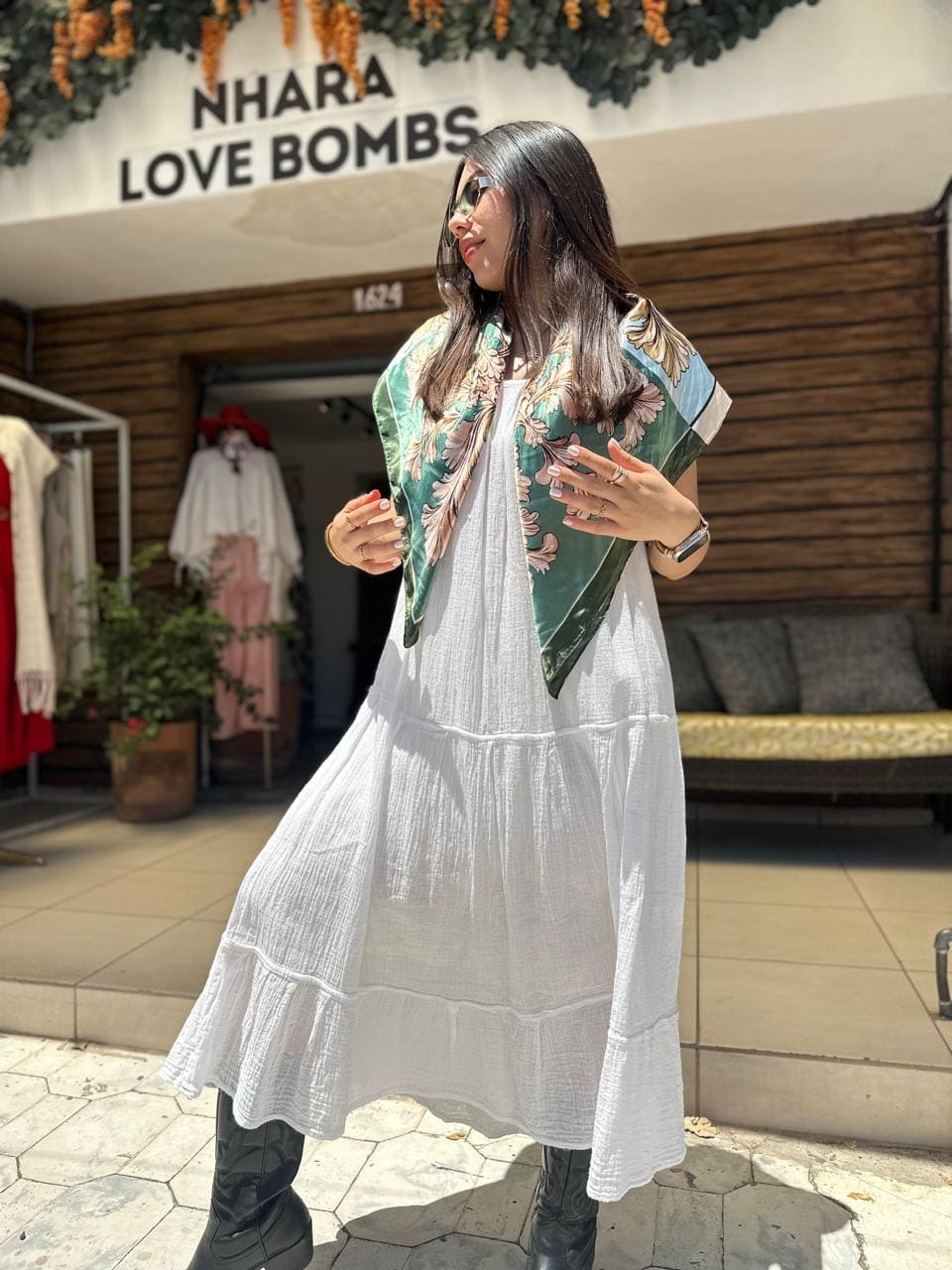 Vestido Grecia Blanco