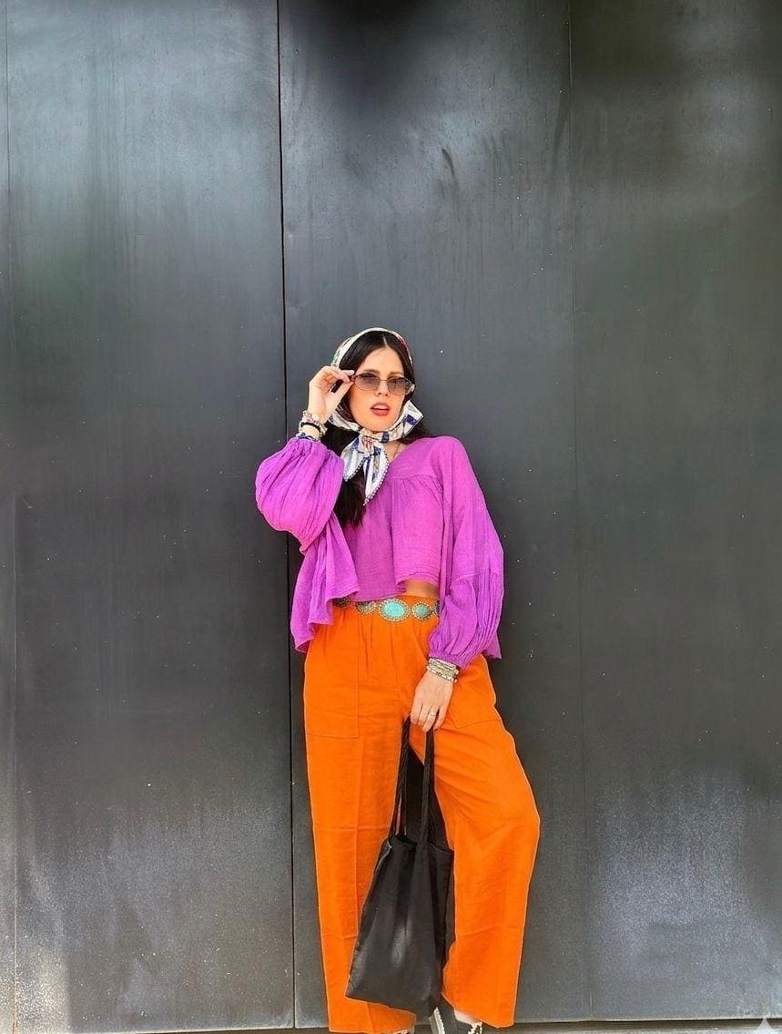 Pantalon Lua Naranja