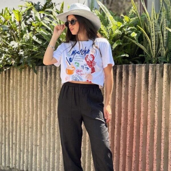 Pantalon Lua Negro