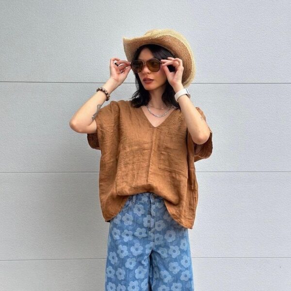 Blusa Miel Cafe
