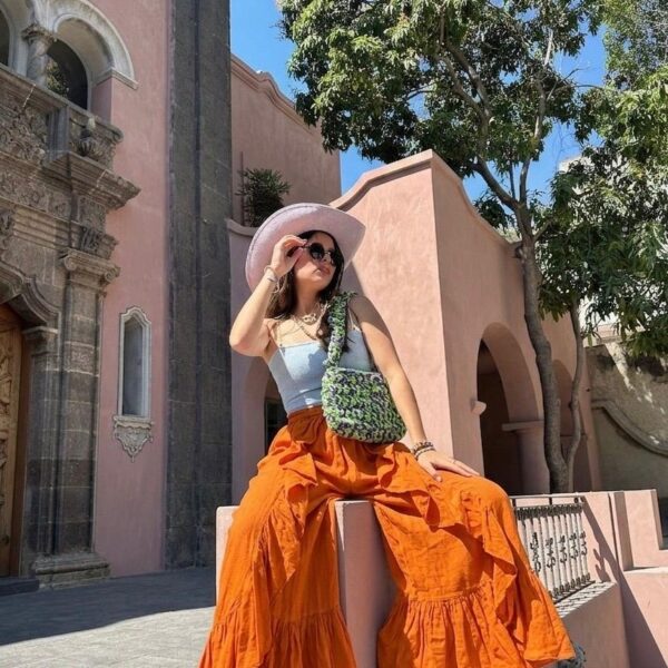 Pantalon Calypso Naranja