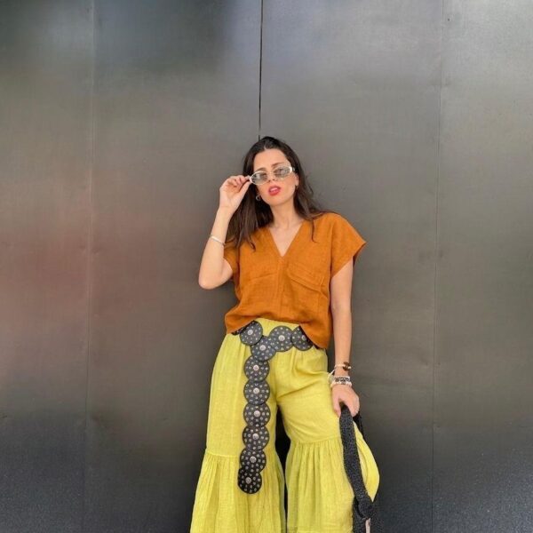 Blusa Miel Ladrillo