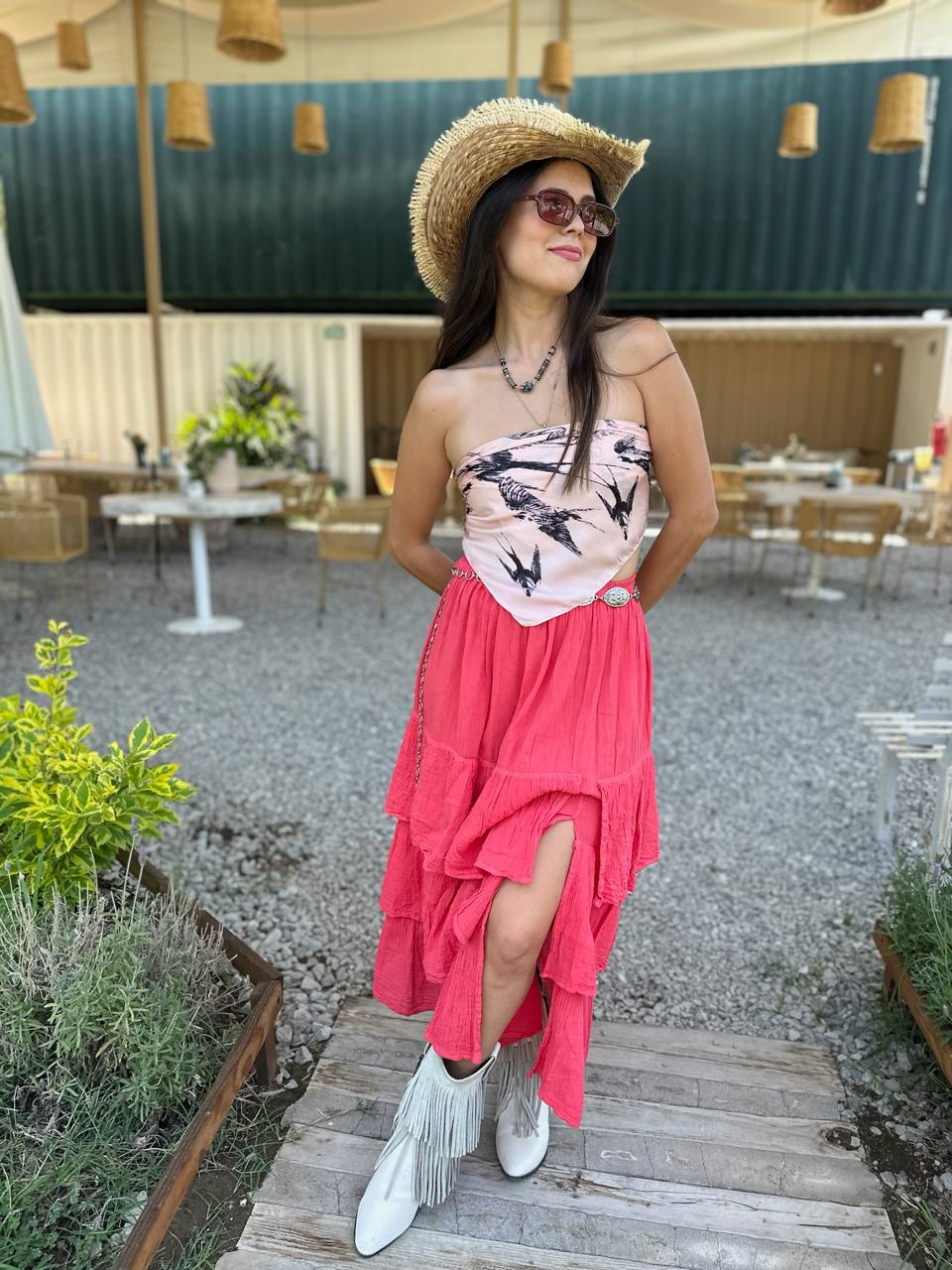 Falda Mar Coral