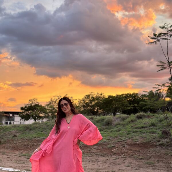 Vestido Himalaya Rosa Coral