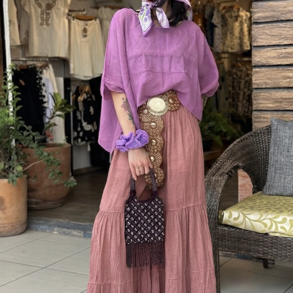 Pantalon Sagitario Rosa Palo