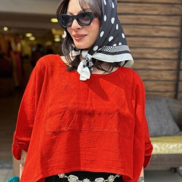 Blusa Arrecife Roja
