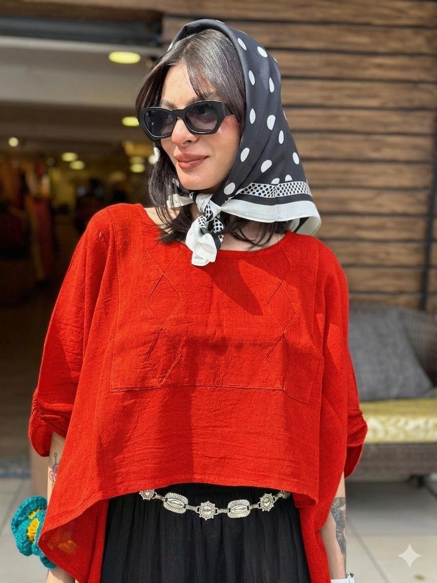 Blusa Arrecife Roja