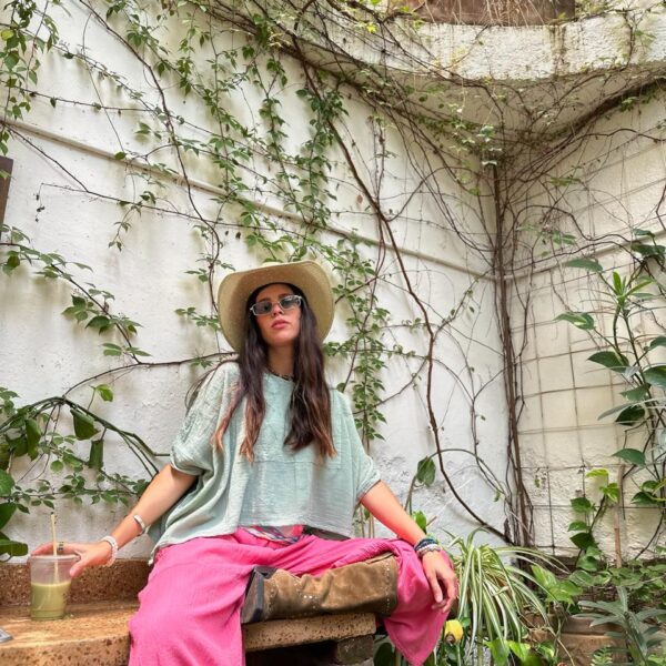 Blusa Arrecife Verde seco