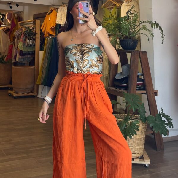 Pantalon Mercurio Naranja