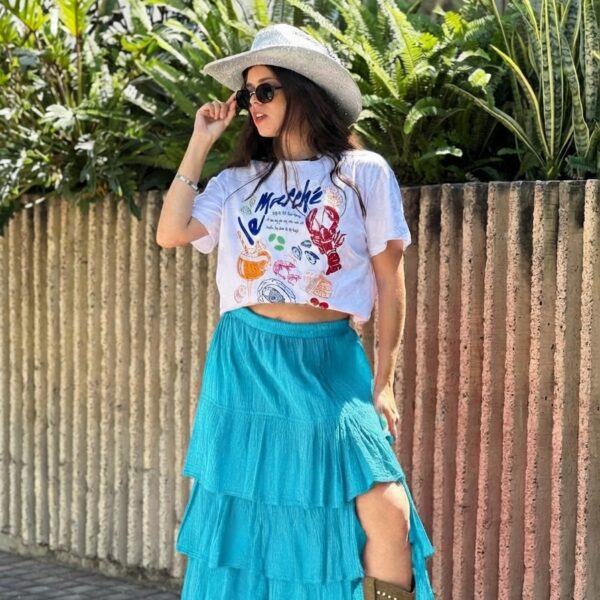 Falda Mar Aqua