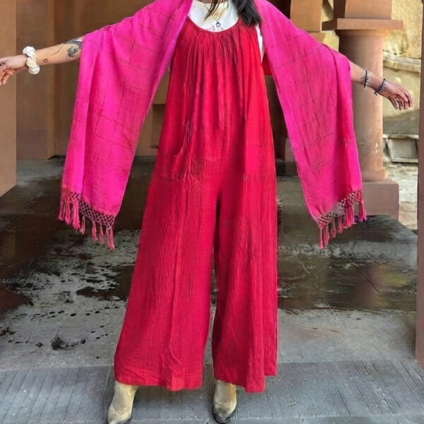 Overol Ambar Rojo Vibrante