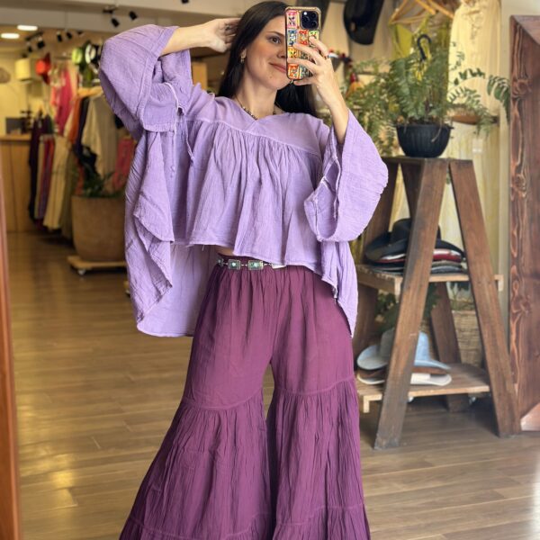 Blusa Luciérnaga Lila