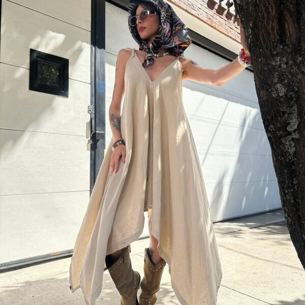 Vestido Iris Crudo