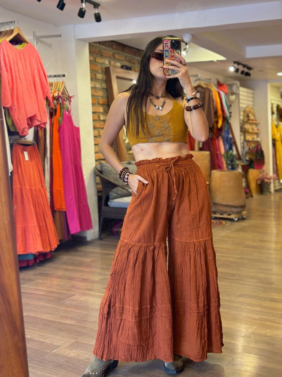 Pantalon Sienna Ladrillo