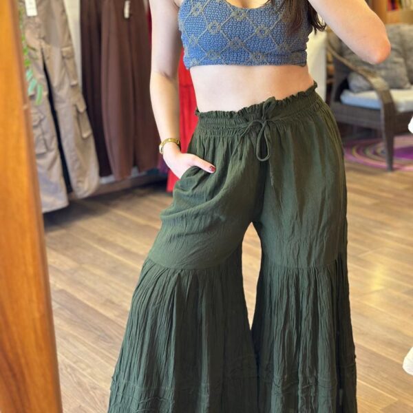 Pantalon Sienna Verde Militar