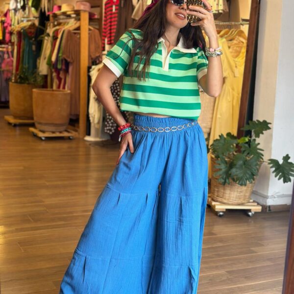 Pantalón Aura Azul Royal