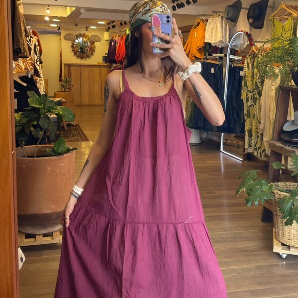 Vestido Grecia Burgundy