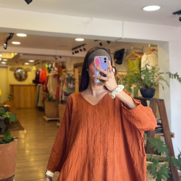 Blusa Perla Ladrillo