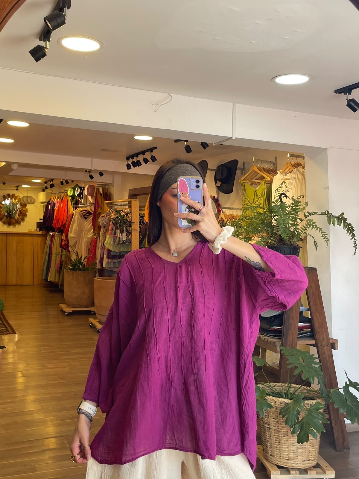 Blusa Perla Bugambilia