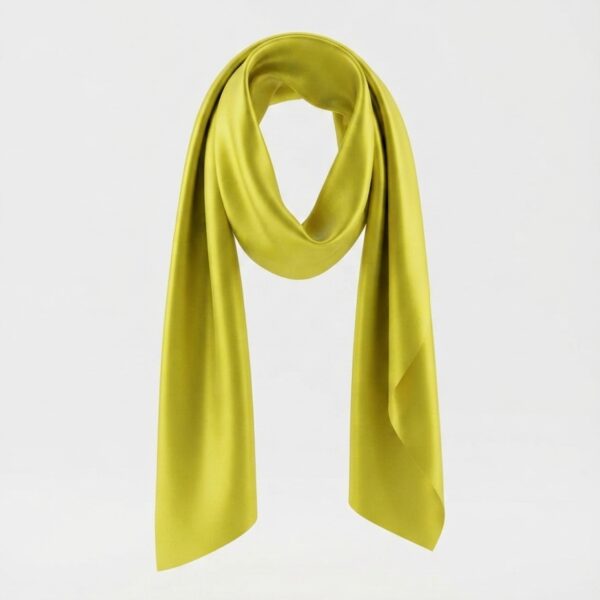 Bandana Satin Chartreuse Grande
