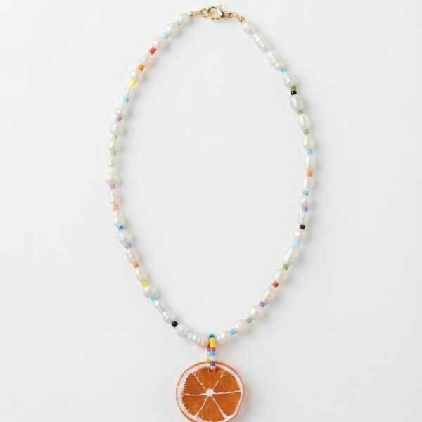 Collar Cuentas colores mini
