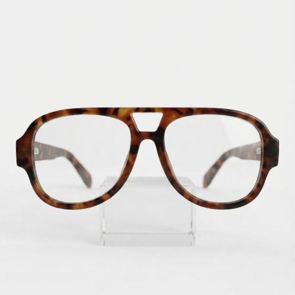 Lentes Transparentes Cuadrados Rectos Print