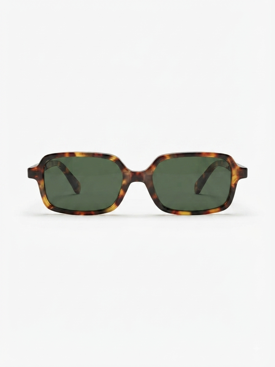 Lentes Verdes Rectos Print