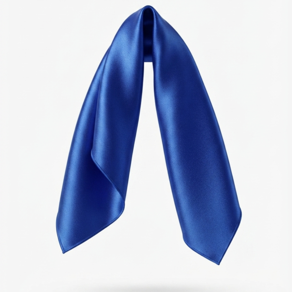 Bandana Satin Azul Rey Pequeña
