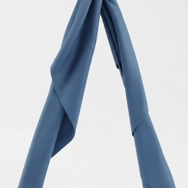 Bandana Satin Azul Grande