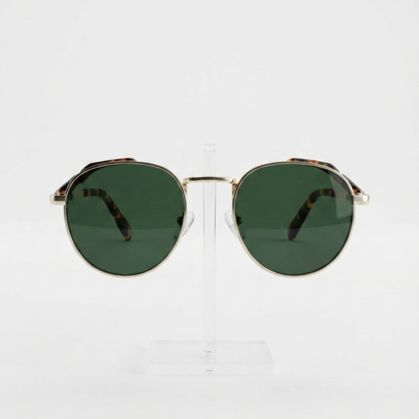 Lentes Verdes Redondos