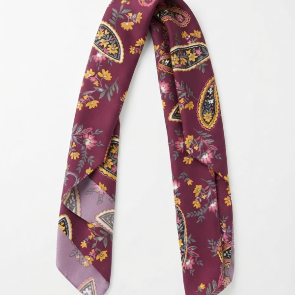 Bandana Tinta Flores Grande