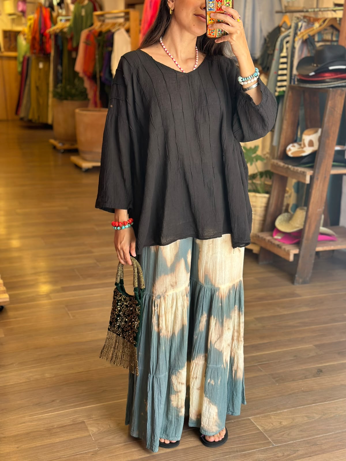 Blusa Perla Negro