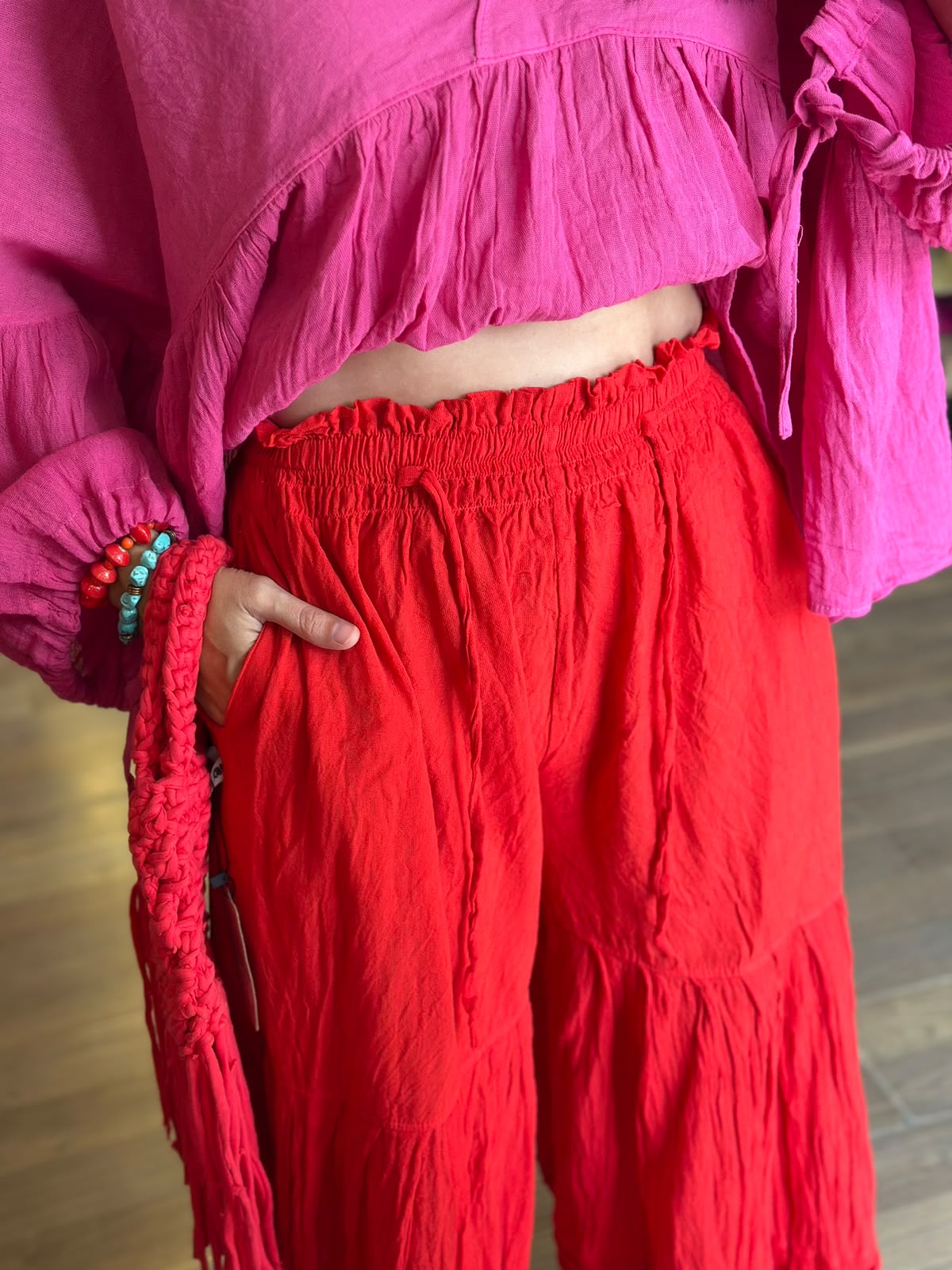 Pantalon Sienna Rojo - Imagen 4