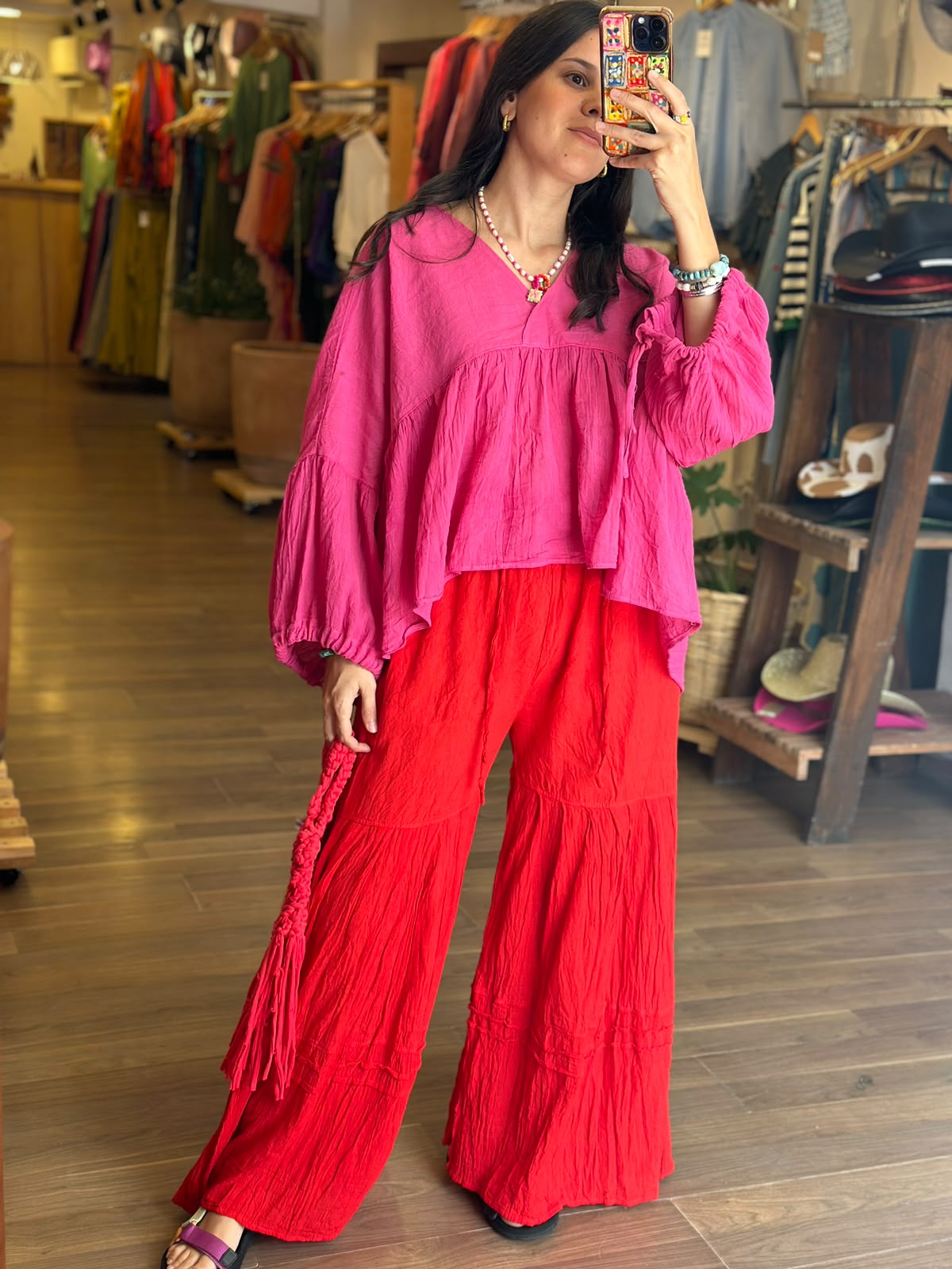 Pantalon Sienna Rojo