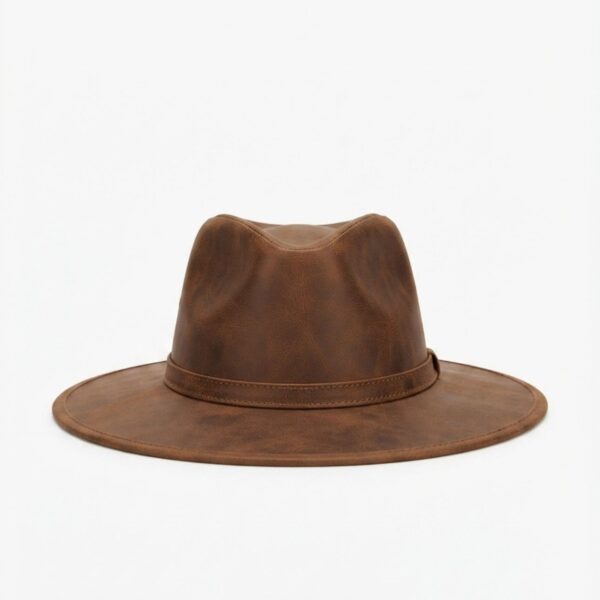 Sombrero Indiana Cafe Piel