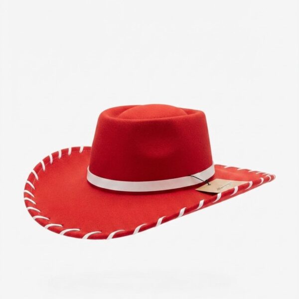 Sombrero Rojo Vaquero