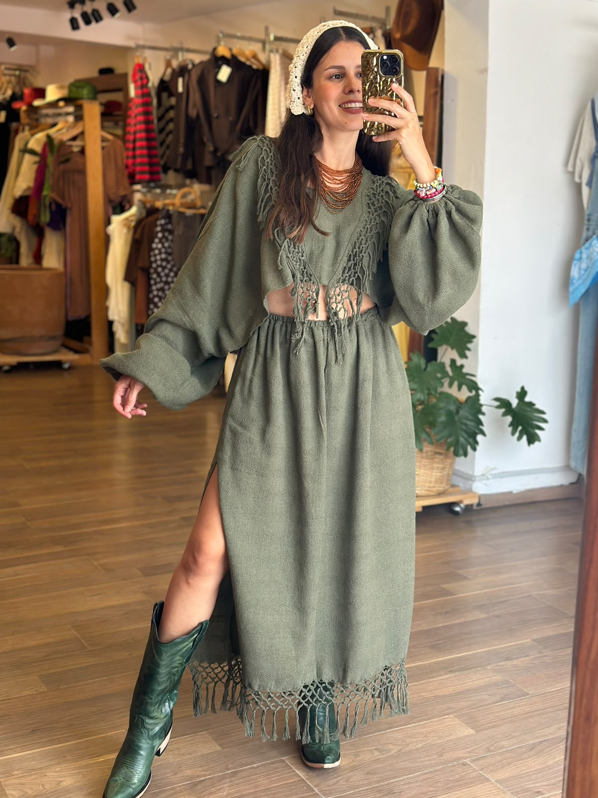 Conjunto Circe Verde